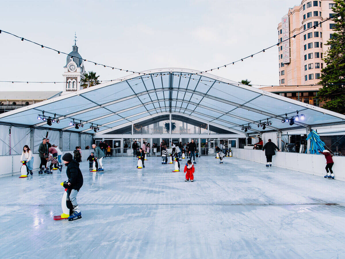 Ice skating   Alpine Winter Festival